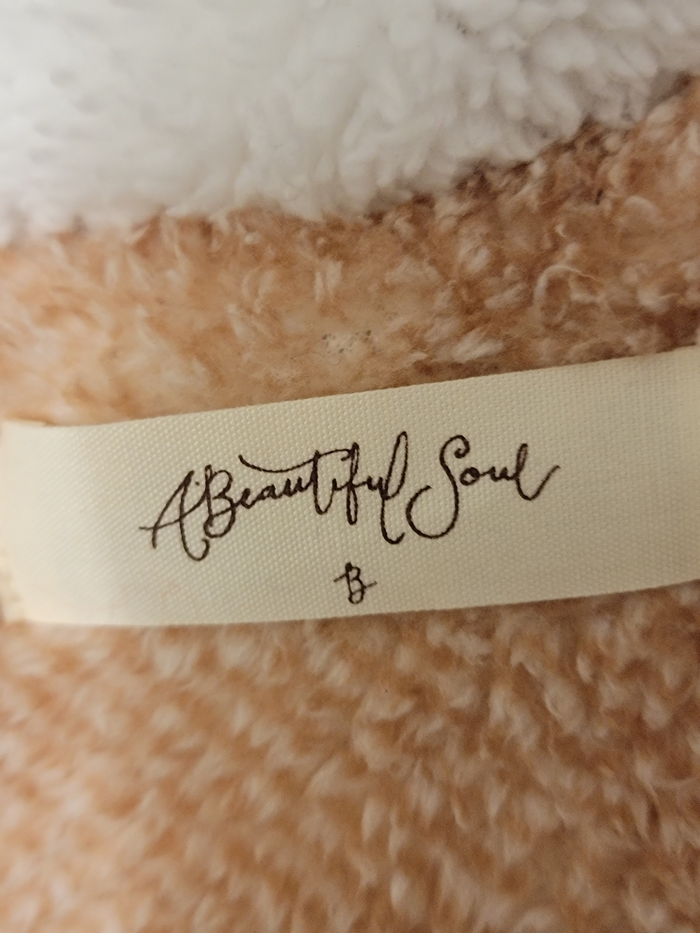 A Beautiful Soul, Altar'd State Plush Teddy Jacket Size B (18-20) - Picture 2 of 12